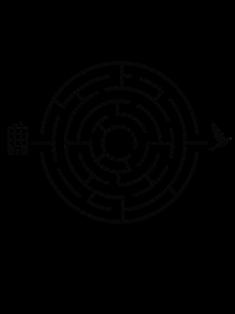 Maze Of The 9 To 5 Funny Corporate Escape Matrix Meme by PixelPublishing