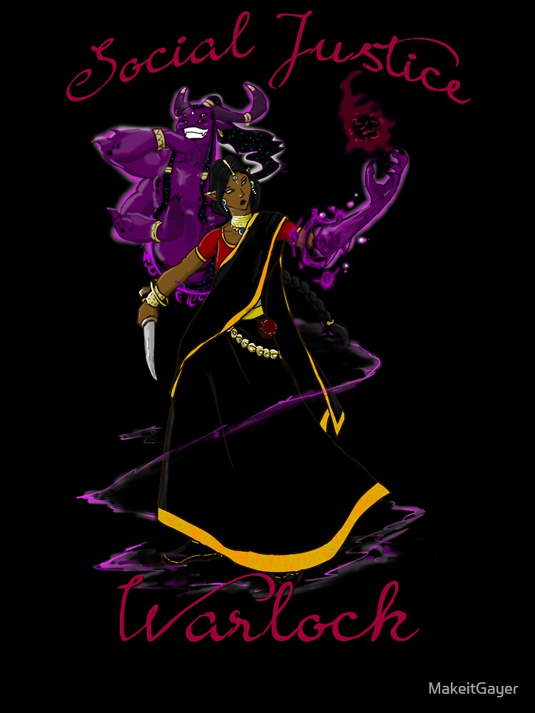 Social Justice Warlock by MakeitGayer