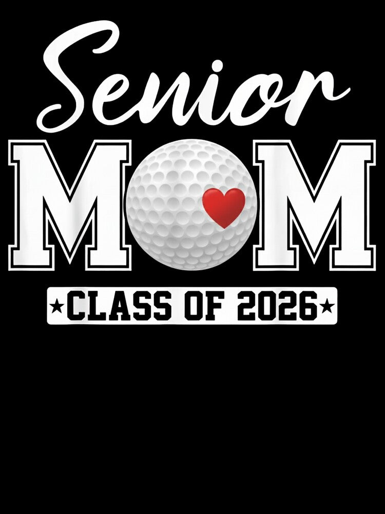 Senior Mom Class Of 2026 Golf Graduation Mother by salmzouriart