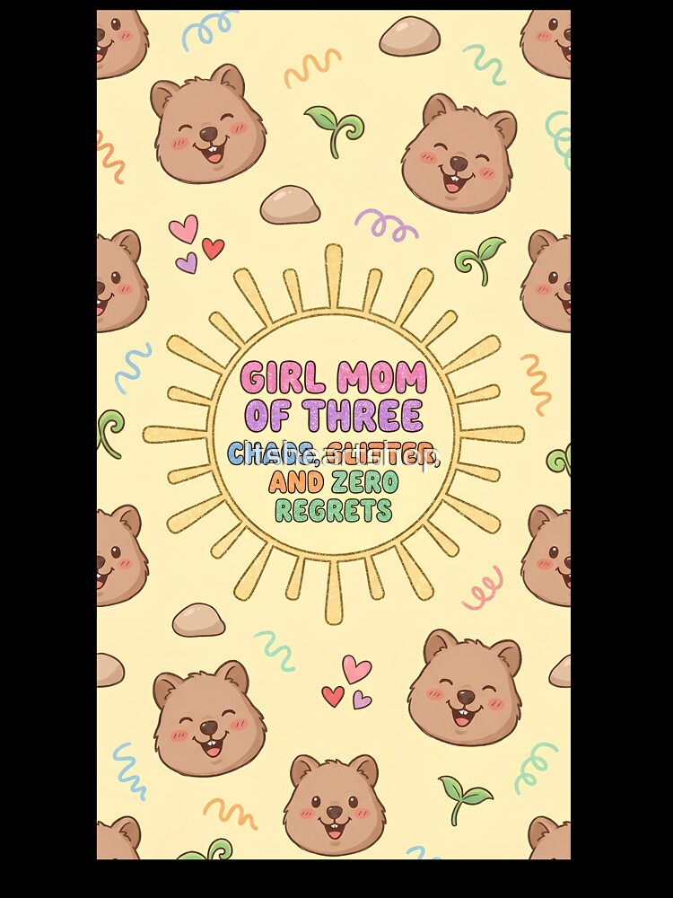 Boy Mom of 3 Cute Quokka by Itsheartshop