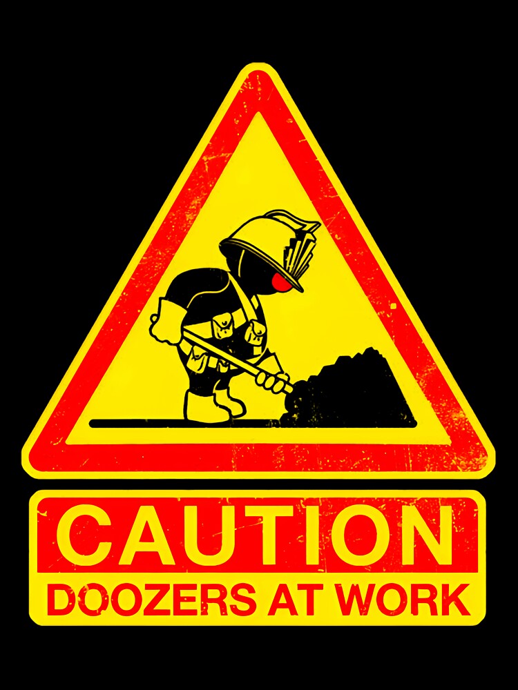 Fraggles Rock Caution Doozers at Work Meme by AnalogAnxiety