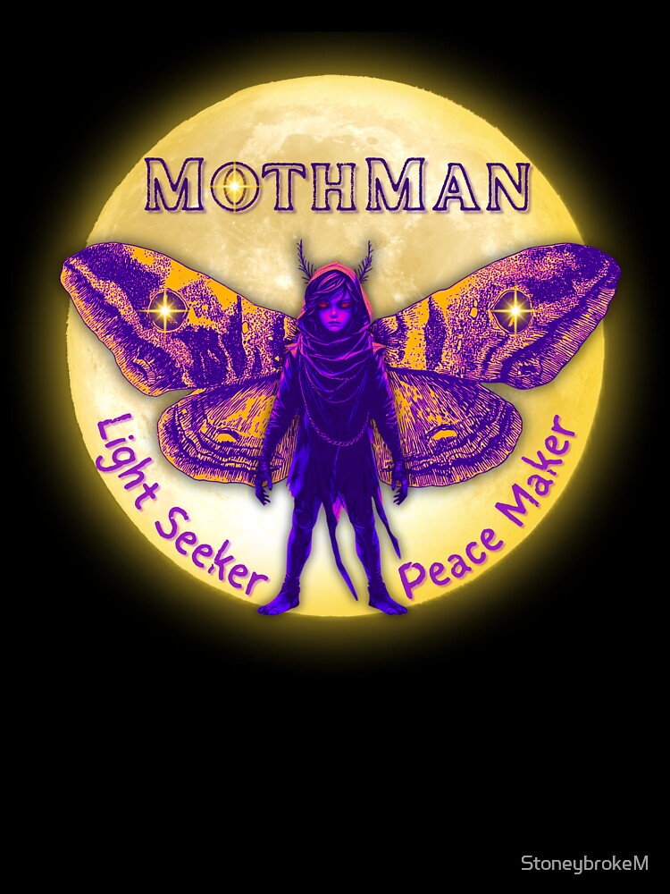 Mothman Light Seeker Peace Maker by StoneybrokeM