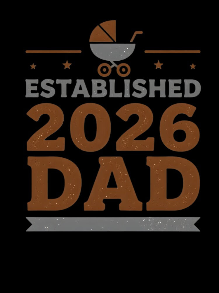 Established 2026 Dad Vintage New Father Coffee Mug Gift by FestivityFinds