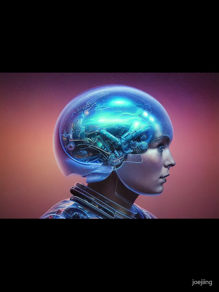 Retro Futurism Woman - Cyberpunk by joejiing