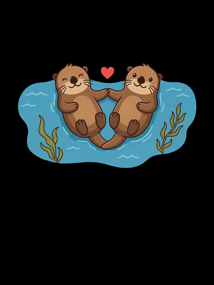 My Significant Otter - Cute Valentine Couple by Petzzz