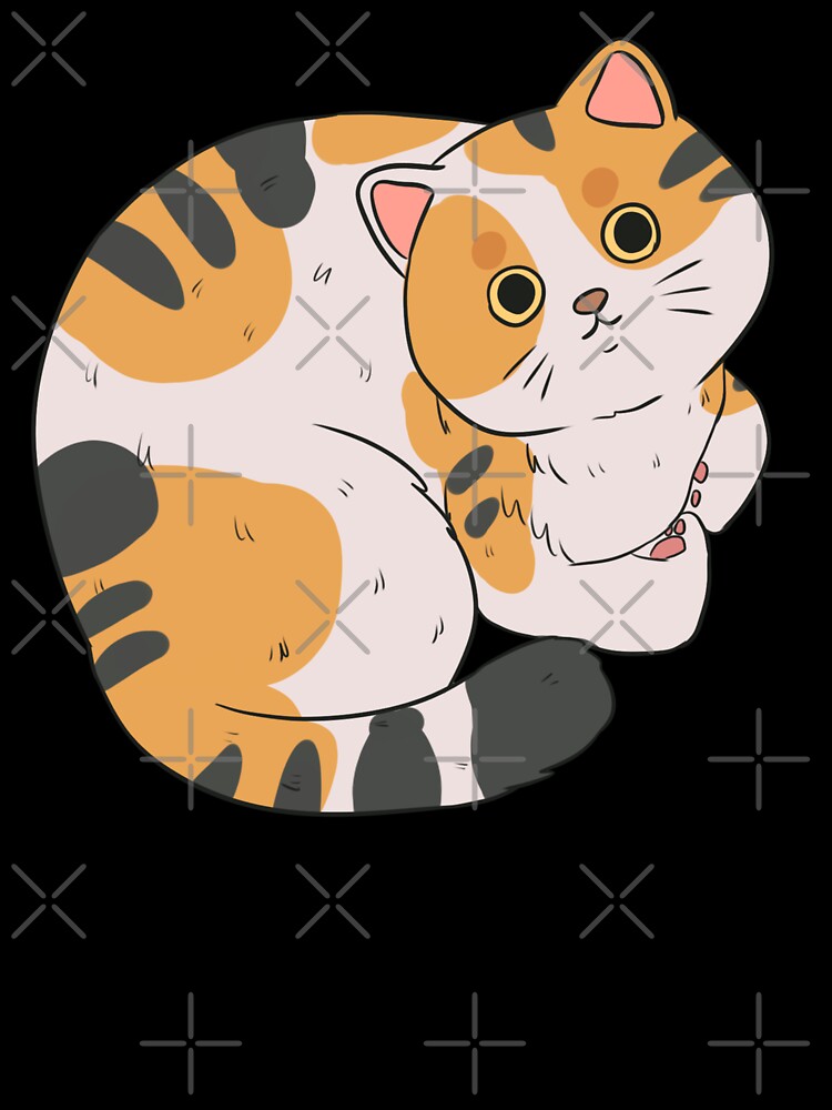 Cute round street cat by Yaragold