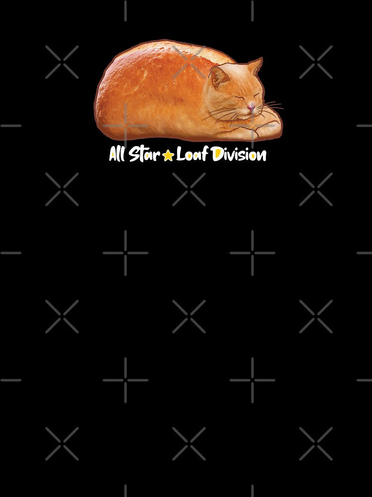 All Star Loaf Division Kitty Loaf Sleeping Orange Bread by auntfluffy
