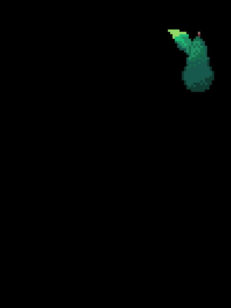 Pixel Avocado - pixel food art by LittleFoodShop