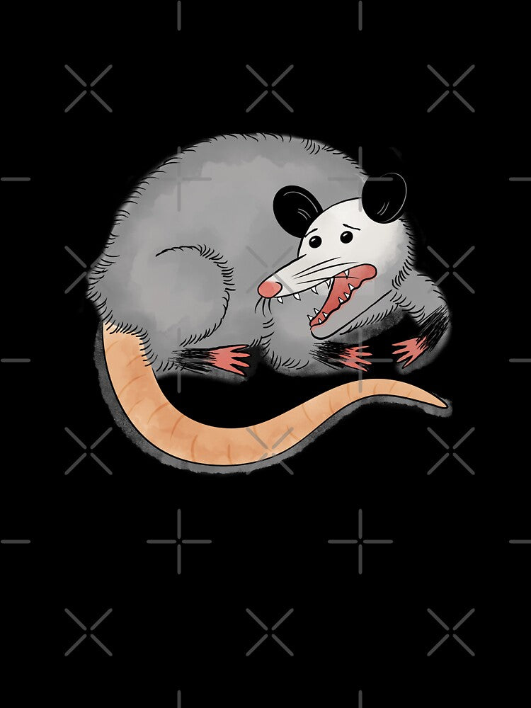 I am good kitty - possum funny by SunsetCloud