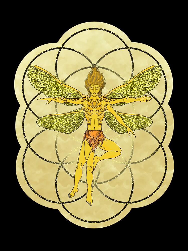 Vitruvian Sprite - Sunshine by joshwarrenart