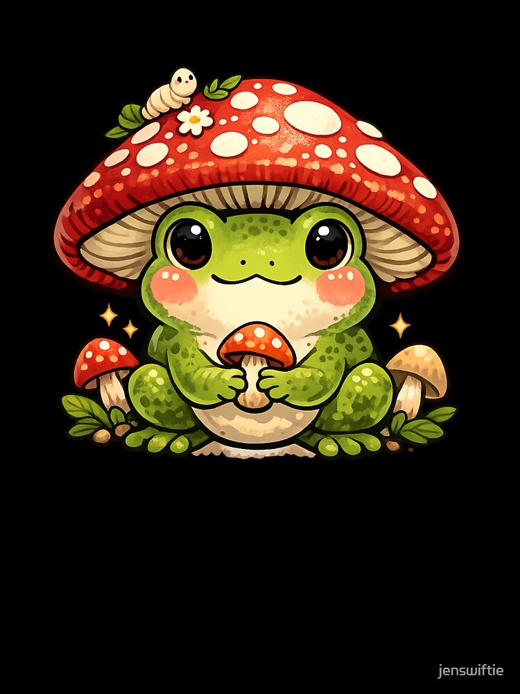 Mushroom frog by jenswiftie