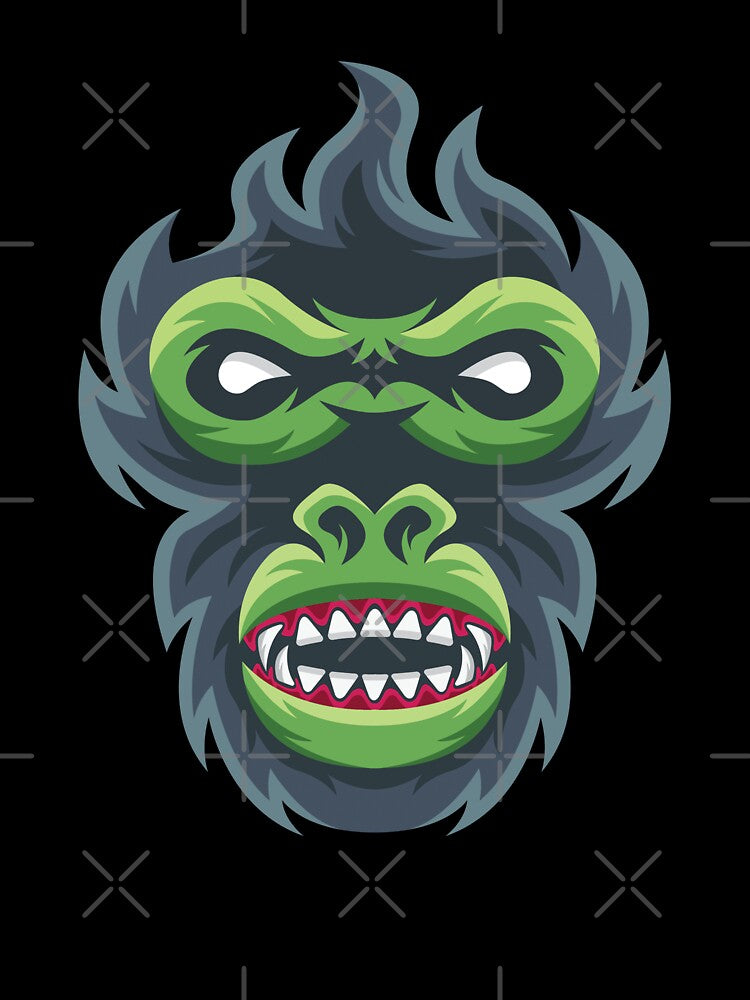 Cool Gorilla Head by Prince - Bestseller ★★★★★