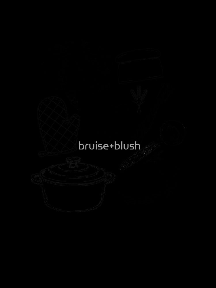 Sourdough Essentials Graphic – Artisan Bread Maker Design (white) by bruise+blush