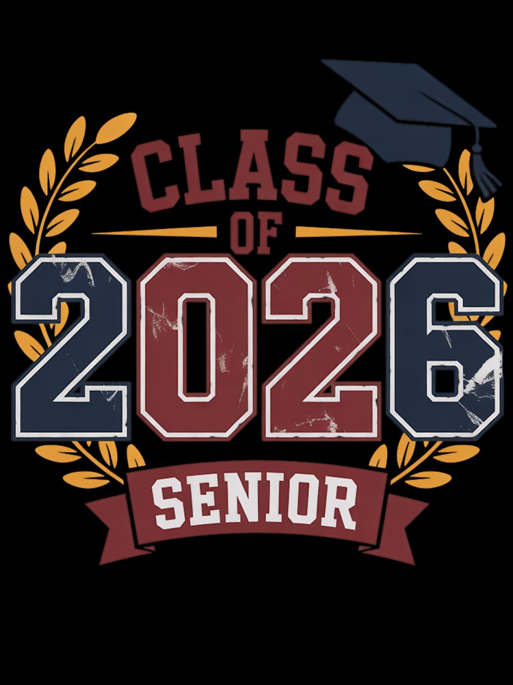 ⭐ Class of 2026 Senior Distressed Vintage Graduation Design ⭐ by What a cute-Tee