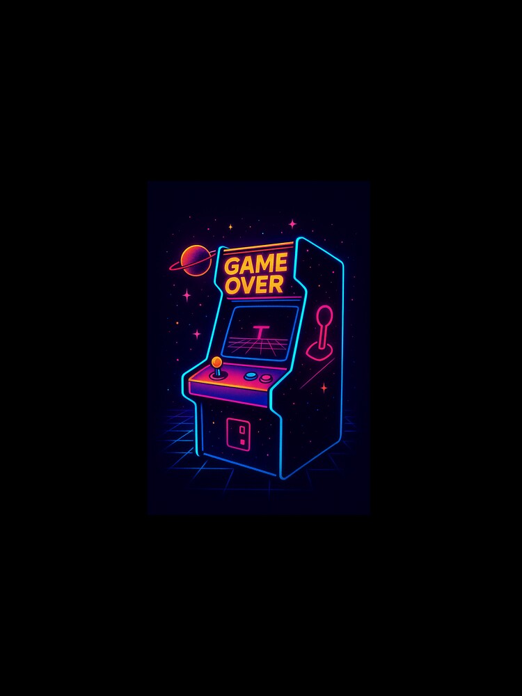 Retro, Gamer, Neon, Arcade, Nostalgia by wendell84