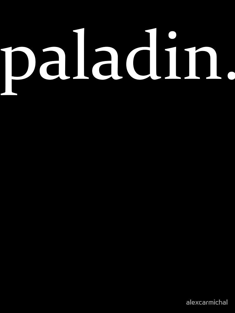 paladin by tekmagika