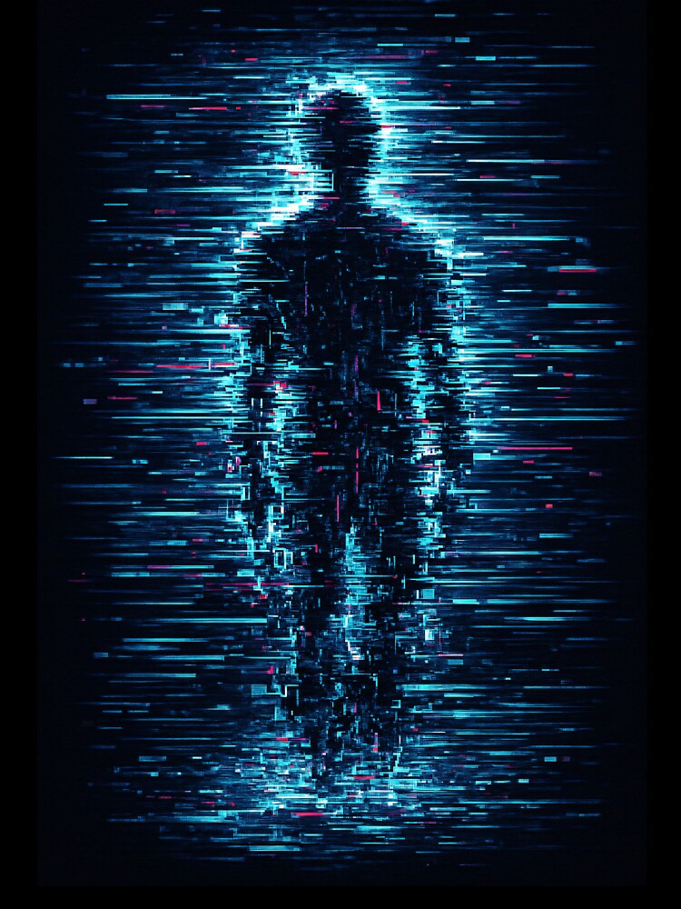 Lost Transmission #5 – Signal Fracture (Neon Static Entity) by JupiterGlitchEmpire
