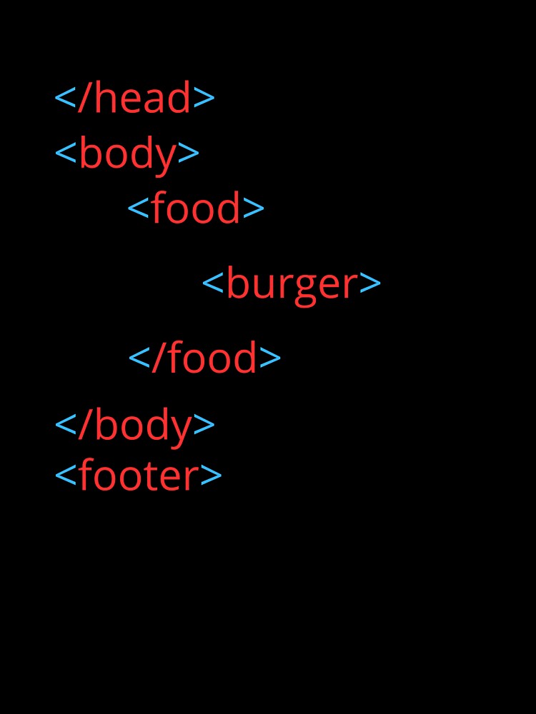 HTML Burger Meme – Retro Coding Humor by GEEK_out