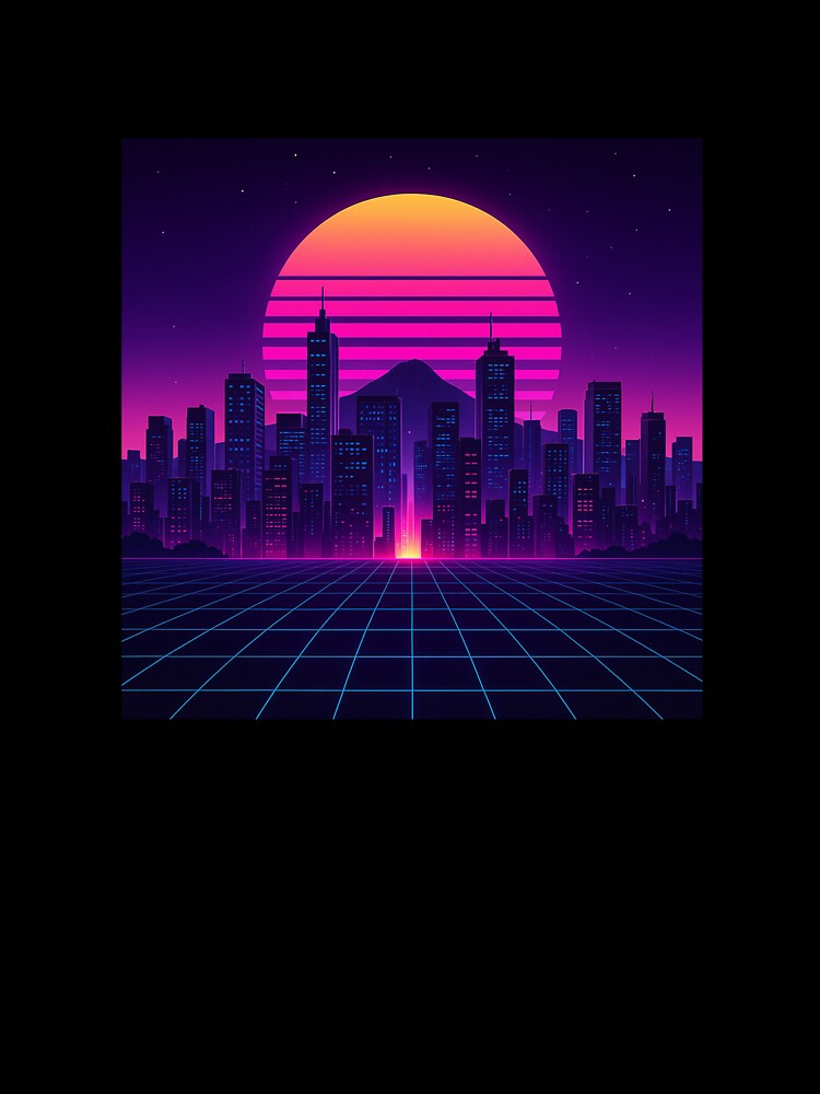 Neon Cityscape by DesignedbyRoley
