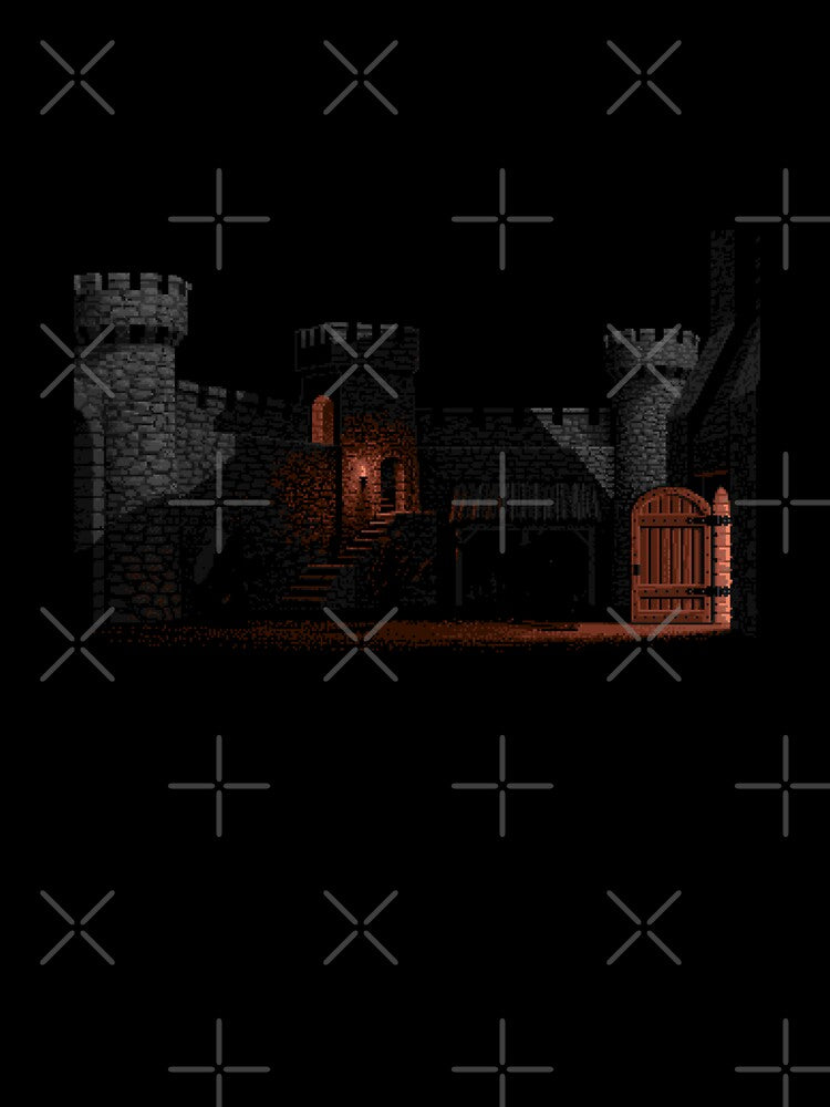 Castle Pixel Art by cttdesign