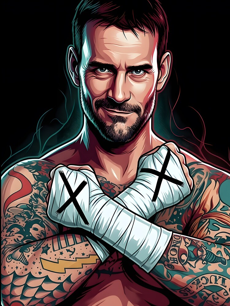 Cm punk vector art by Rusdiii