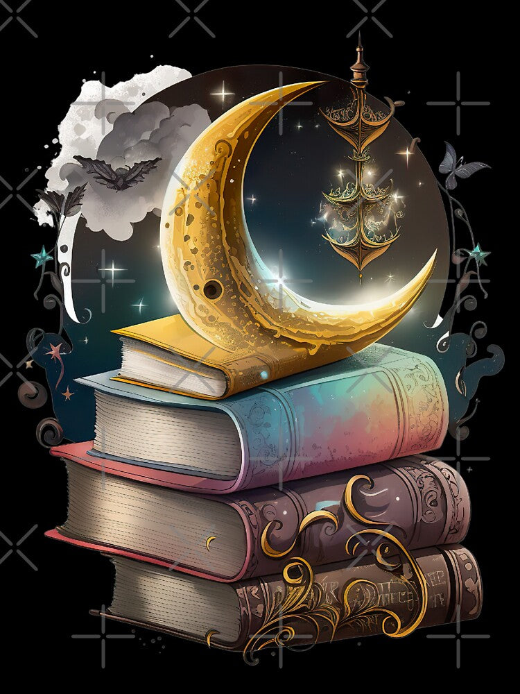 Halloween vintage books by PawsandPages