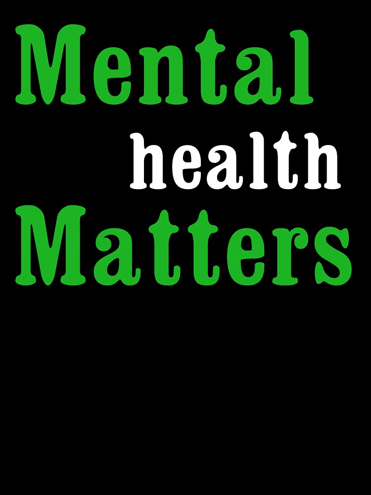 Mental Health Matters by Color-Sparkle