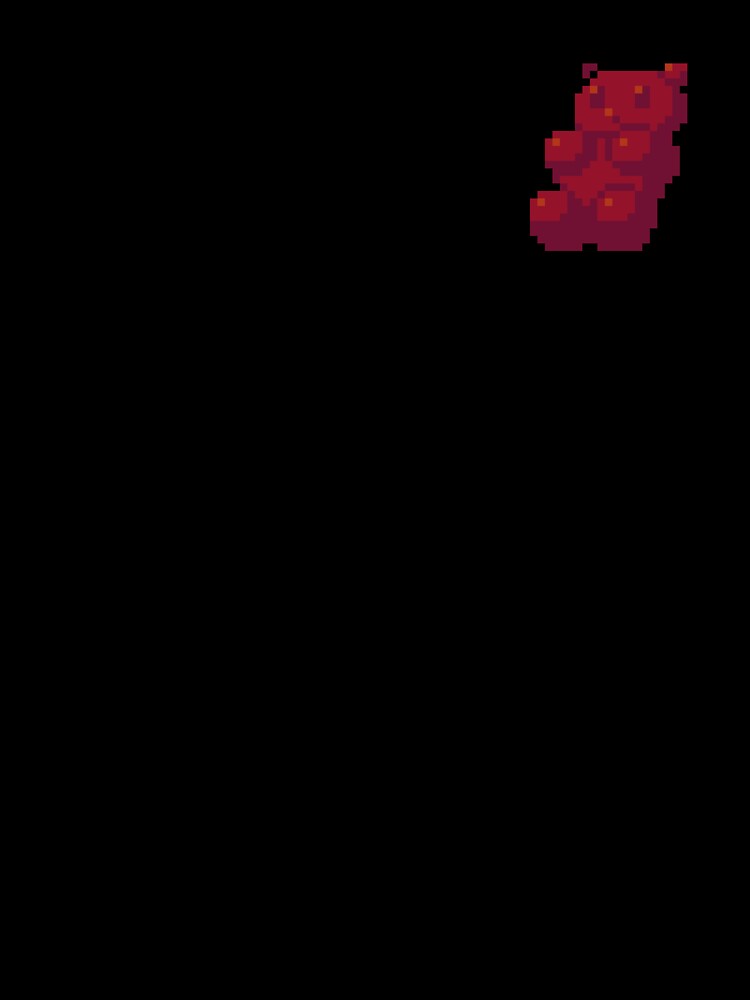 Pixel Gummy Bear - pixel food art by LittleFoodShop