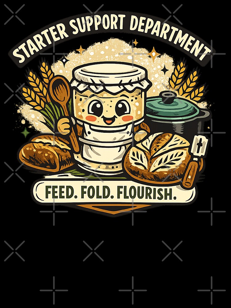 Starter Support Department | Funny Sourdough Baking Club by Concrete Coffee Studio
