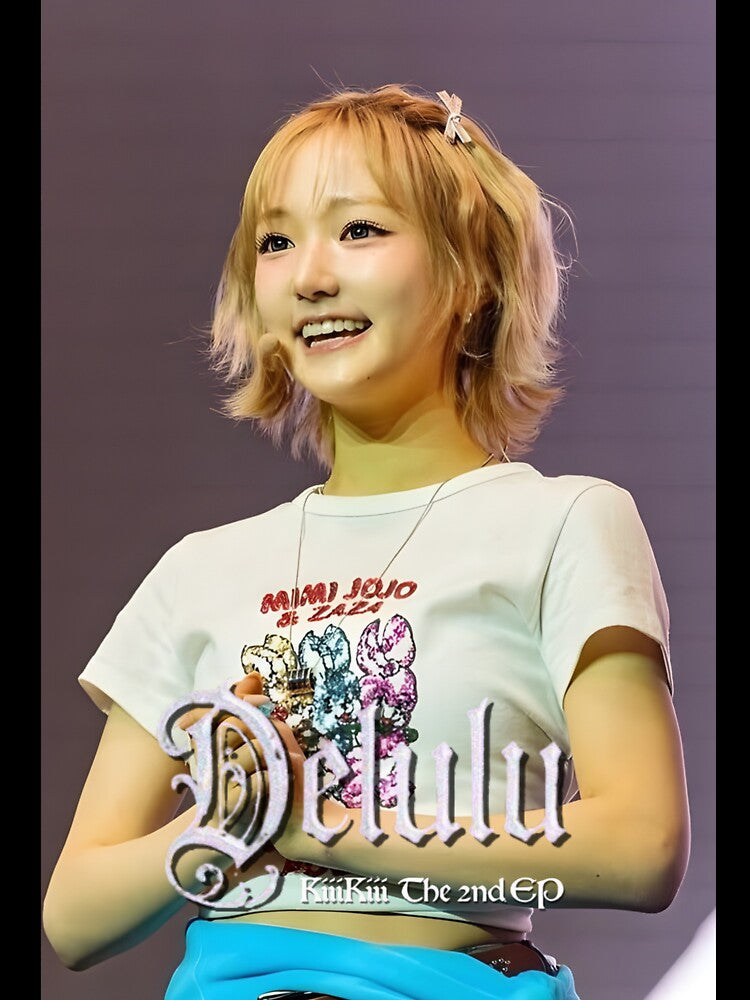 KiiiKiii Jiyu Delulu Dreamcore Sticker | Cute Y2K Kpop Fan Art by Valereekmerch