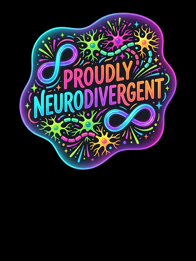 Proudly neurodivergent | Adhd awareness by SocialStaticz