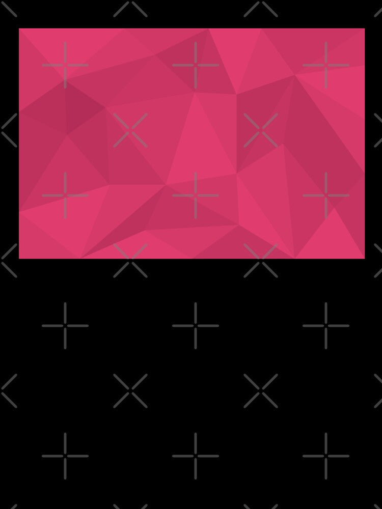 Pink, cool, unique, trendy, urban abstract triangular shapes by theendup
