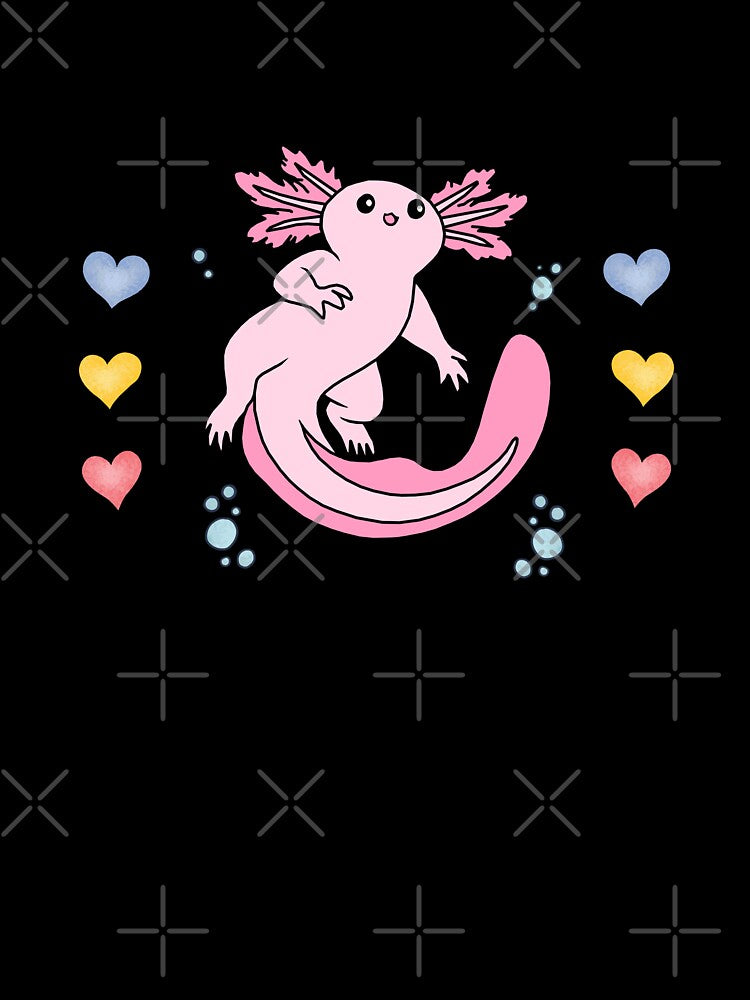 Just A Girl Who Loves Axolotl by MoSaid