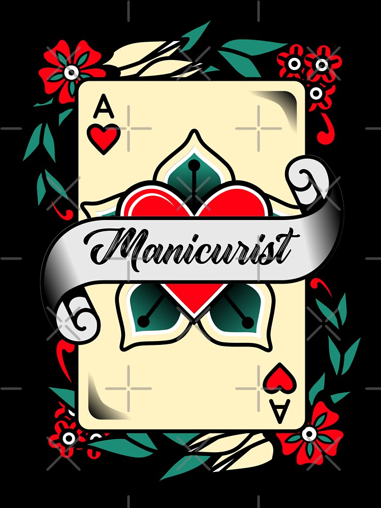 Manicurist With An Ace Of Hearts Graphic by MixedGears
