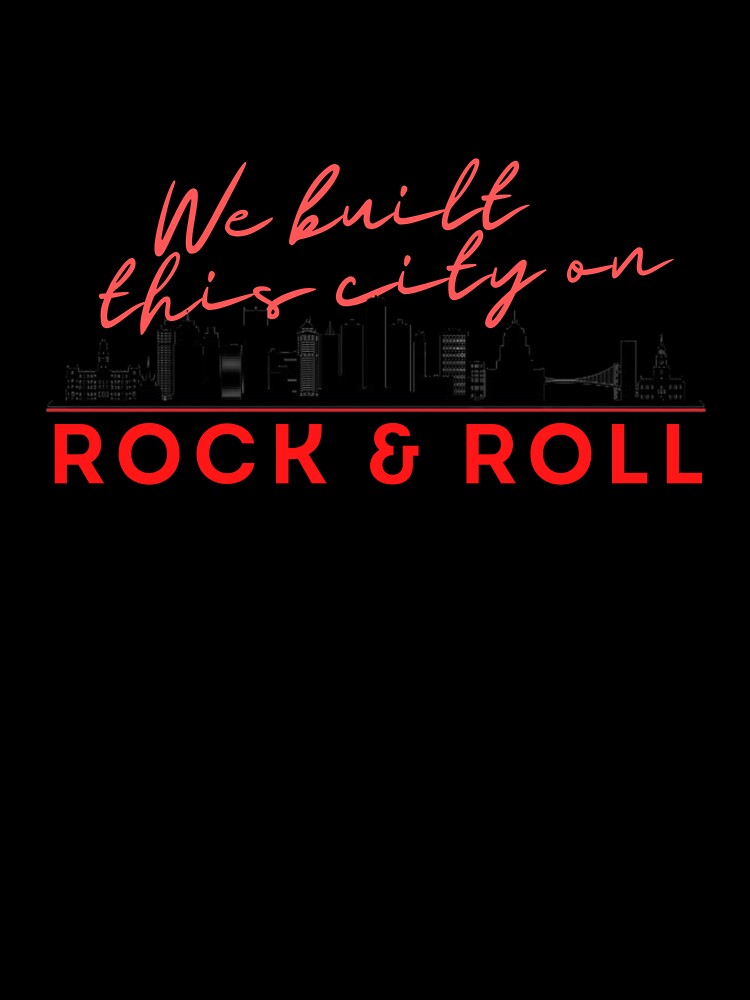 We Built this City - Detroit, Red by Mean-Musician