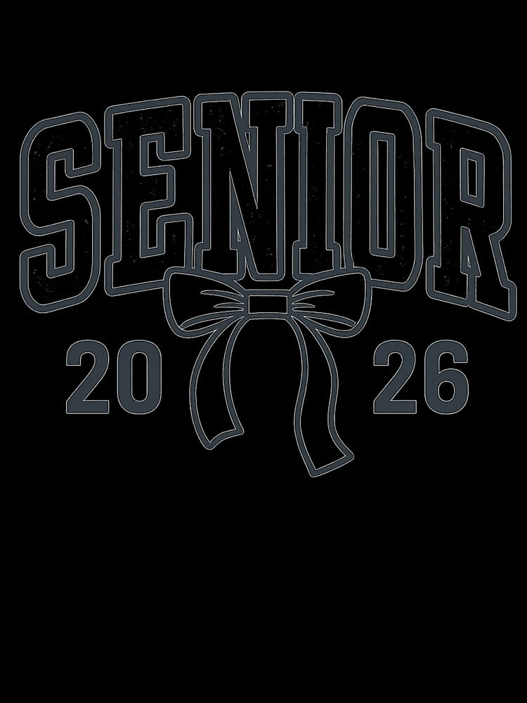 “Senior 2026 Graduation Bow – Class of 2026 Varsity Style” by PrintTechDz