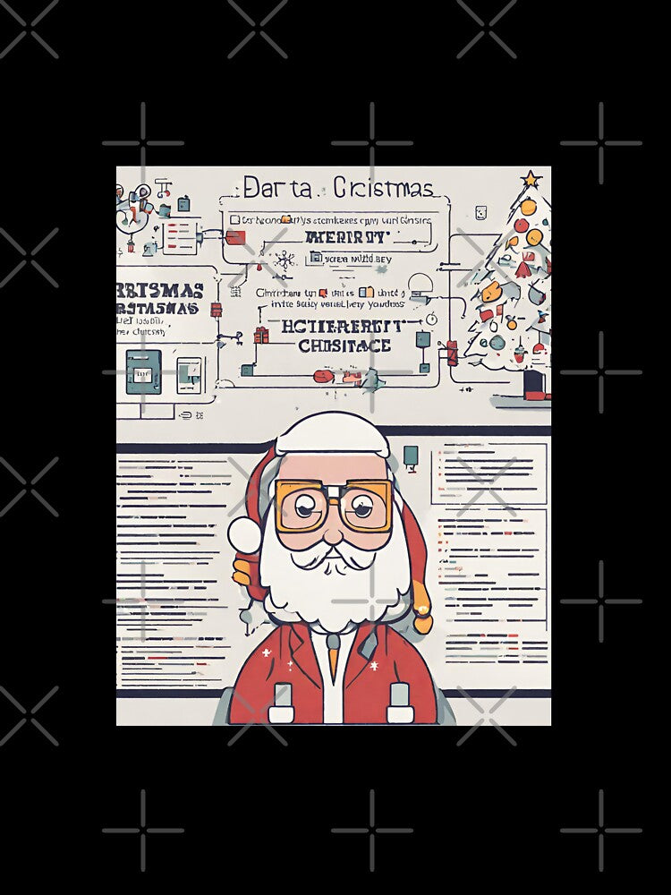 Christmas Data Scientist Santa by t1n3333