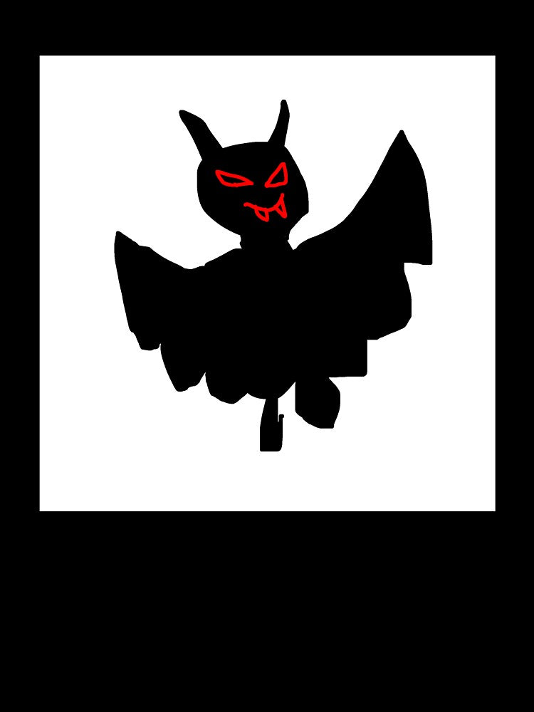 Evil bat by roselily1111