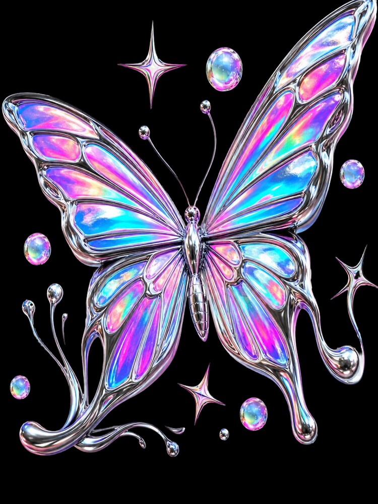 Chrome Butterfly Dream by mo-carnival