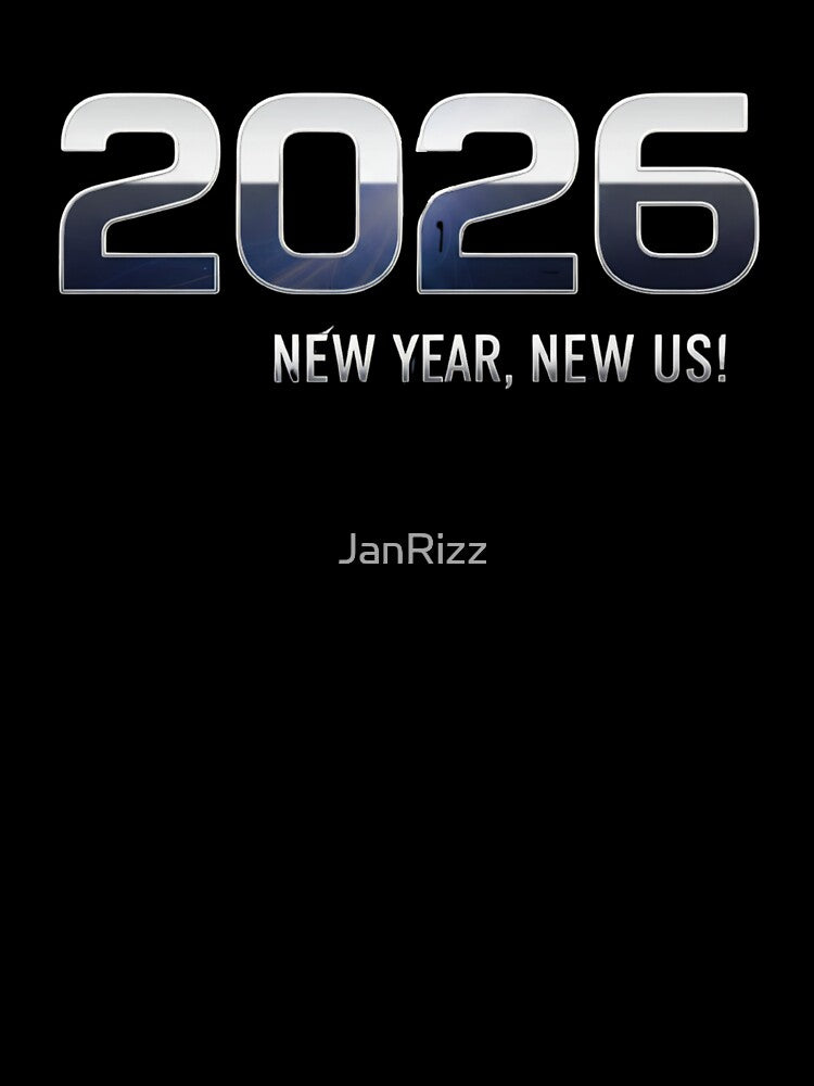2026: The Future Is Ours | Modern Chrome New Year by JanRizz