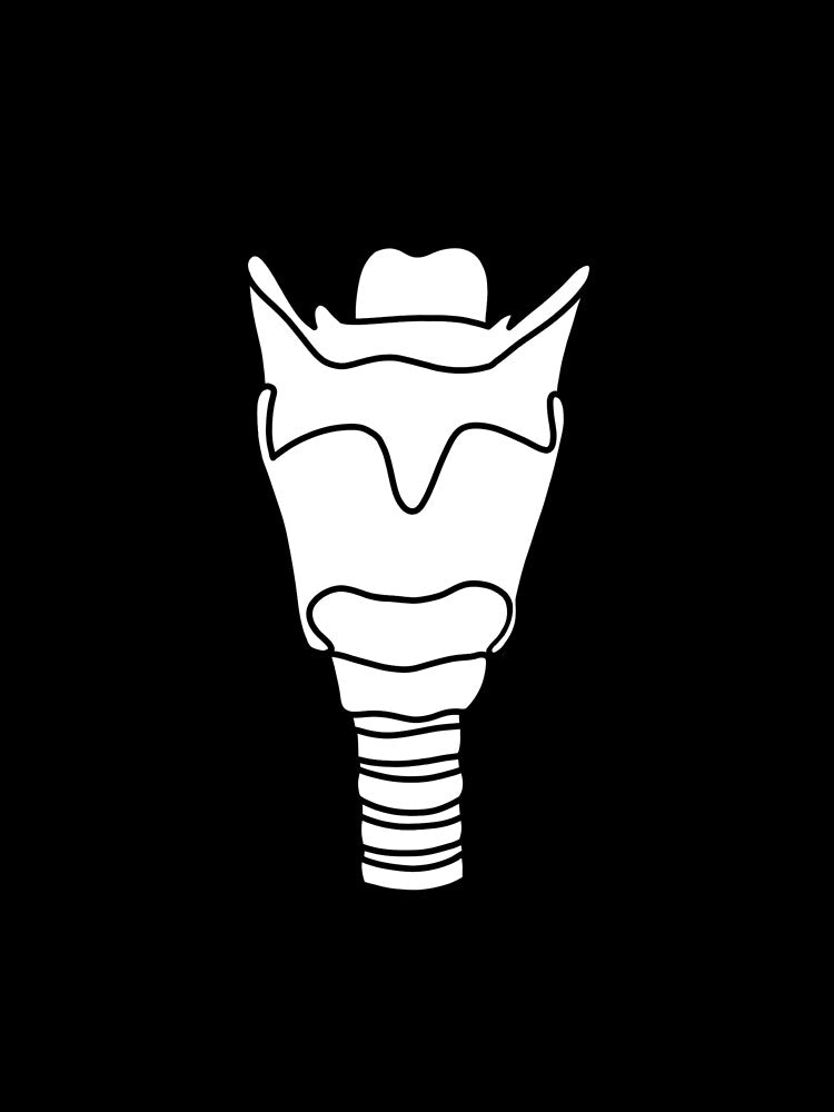 Larynx with Flowers by Savannah's Grace