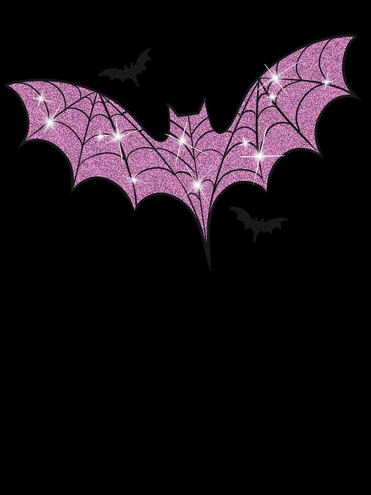 Pink Spider Web Bat by gross-girl99