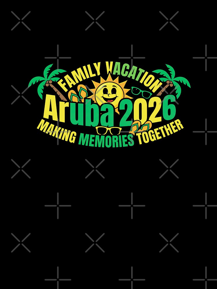 aruba 2026 family vacation tropical beach vibes by ArtDesignTp