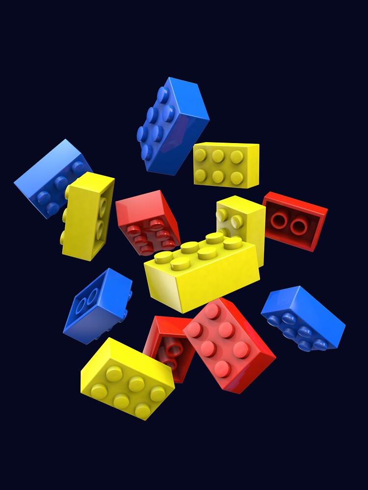 Falling Toy Bricks by chwatson