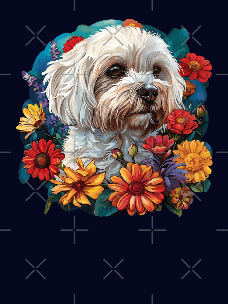 Maltese Dog by VelvetRoom