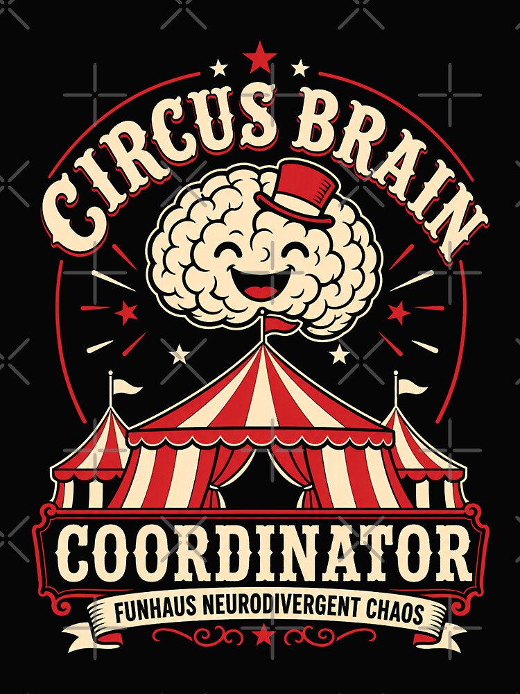 Funny Neurodivergent Chaos Coordinator by KAYJAY DESIGNS