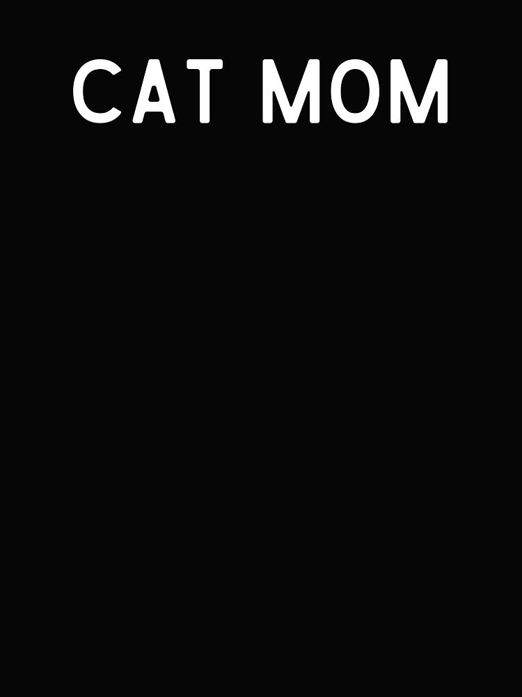 Cat Mom Shirt, Cat Lover Shirt by Sleepy Cat Design