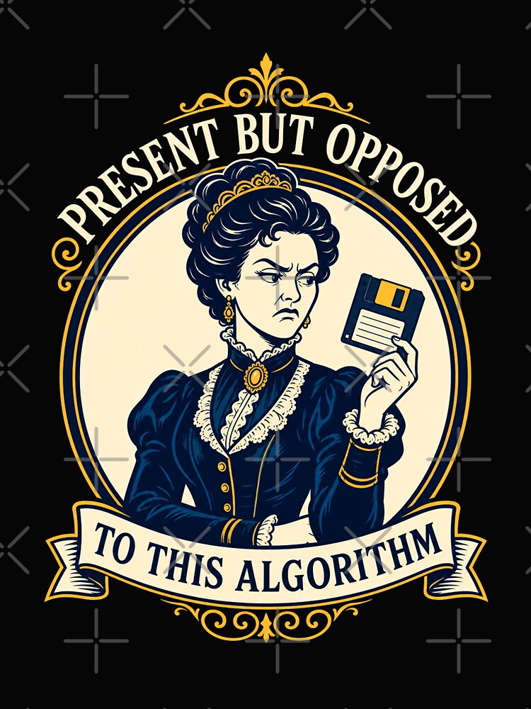 Victorian Data Scientist Humor by KAYJAY DESIGNS