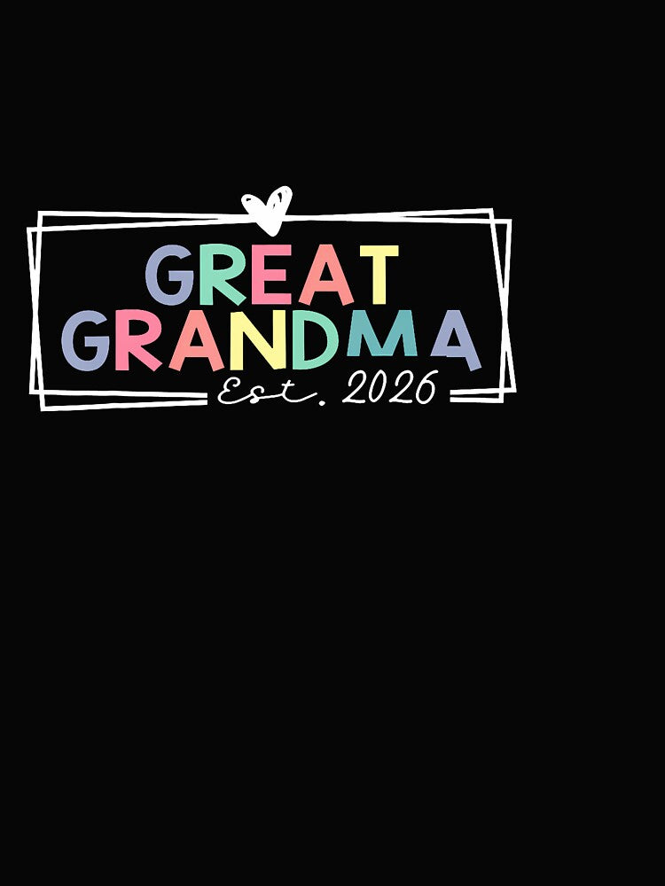 Great Grandma Est 2026 Promoted To Great Grandma by GabrielaPeterse