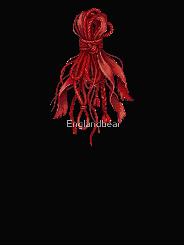 Red Thread Protection: Gaelic Folklore Charm by Englandbear